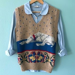 Wool Sweater Vest Size Small